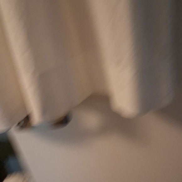 Madewell White Dress with Blue Floral Accents - Picture 5 of 15